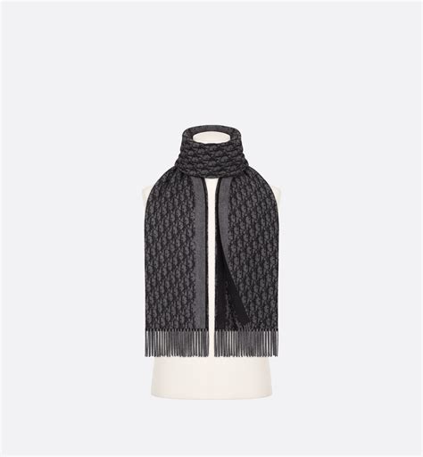 dior oblique trench square scarf|dior oblique scarf black.